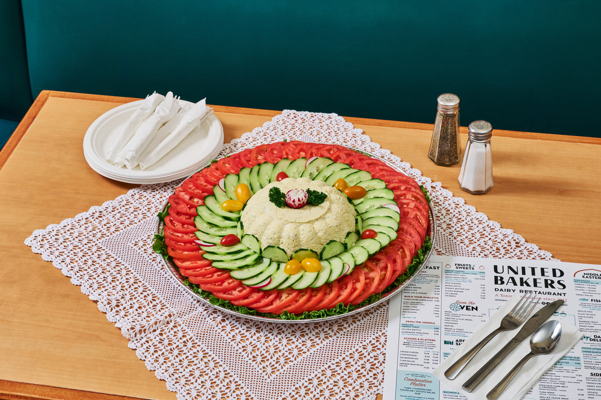 Chopped Egg Fancy Platter