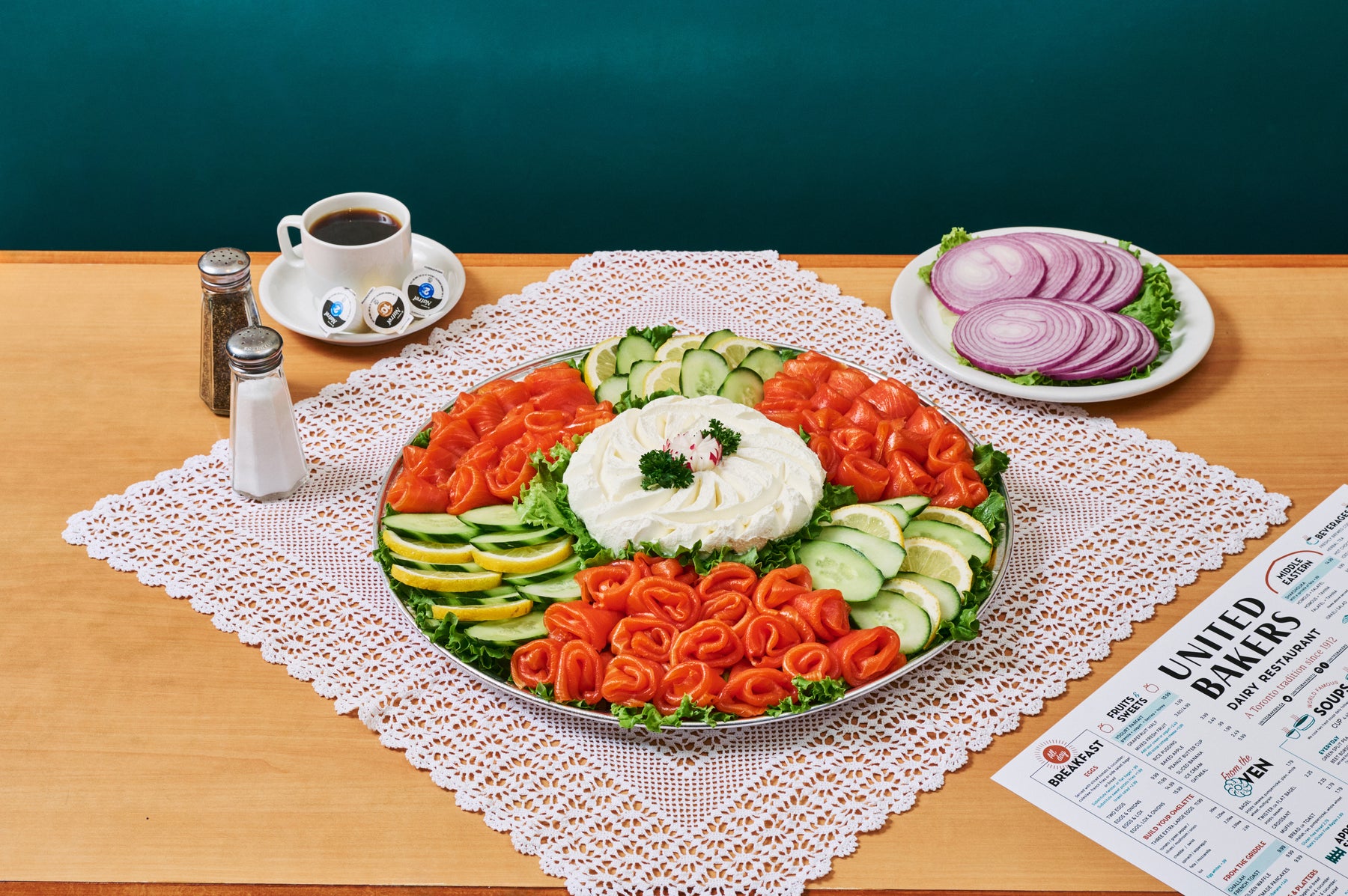 Lox & Cream Cheese Platter
