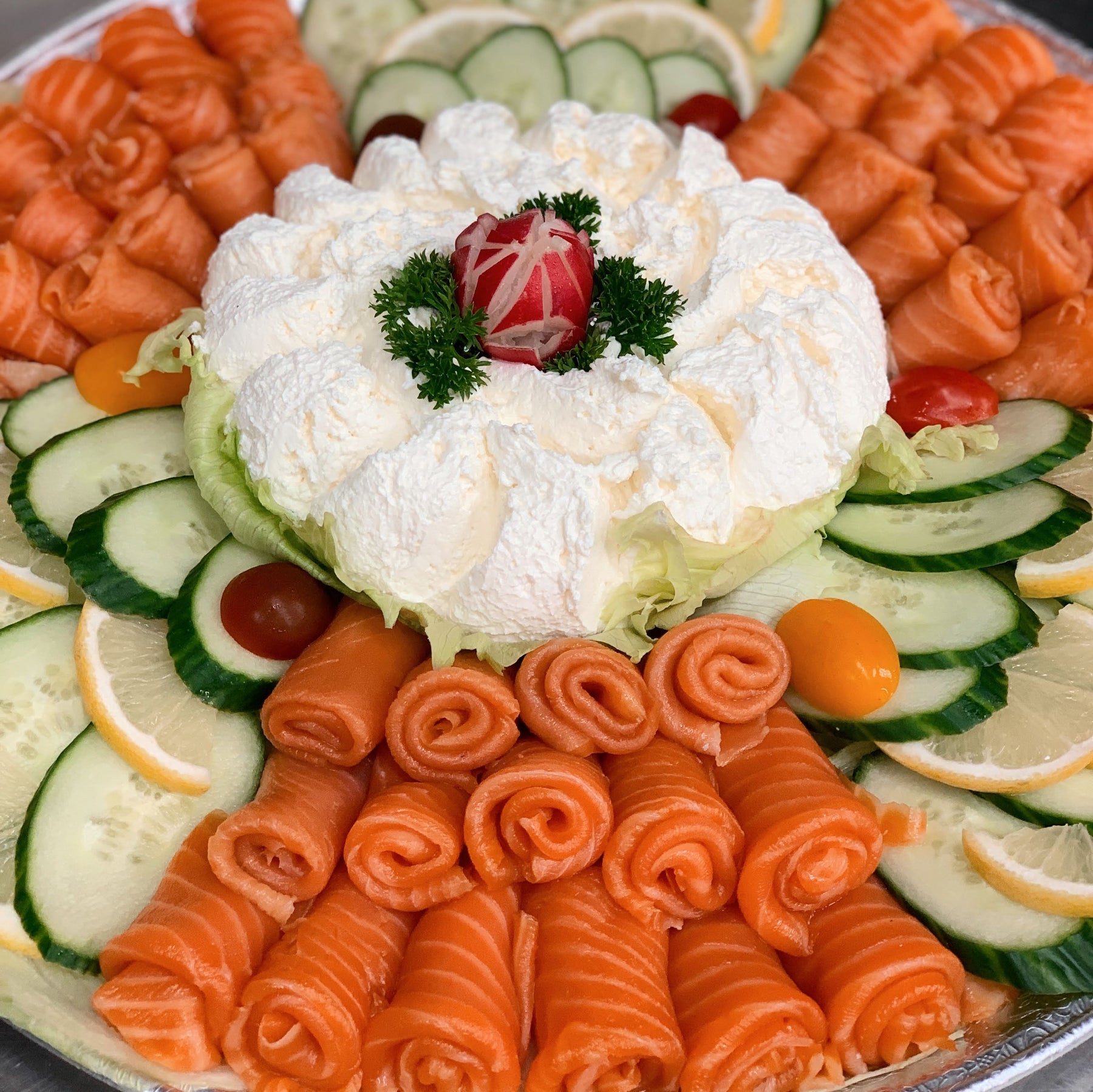 Lox & Cream Cheese Platter
