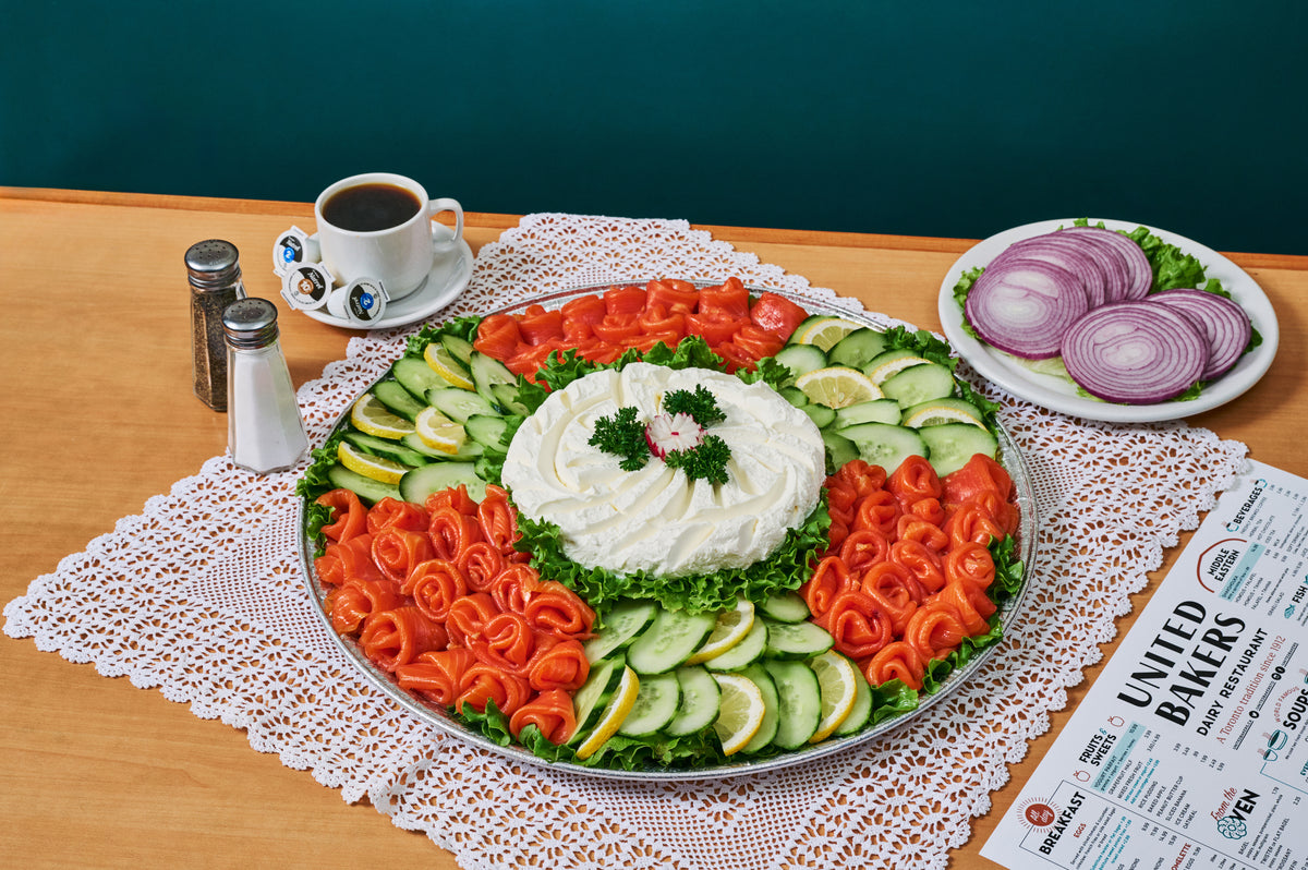 Lox & Cream Cheese Platter