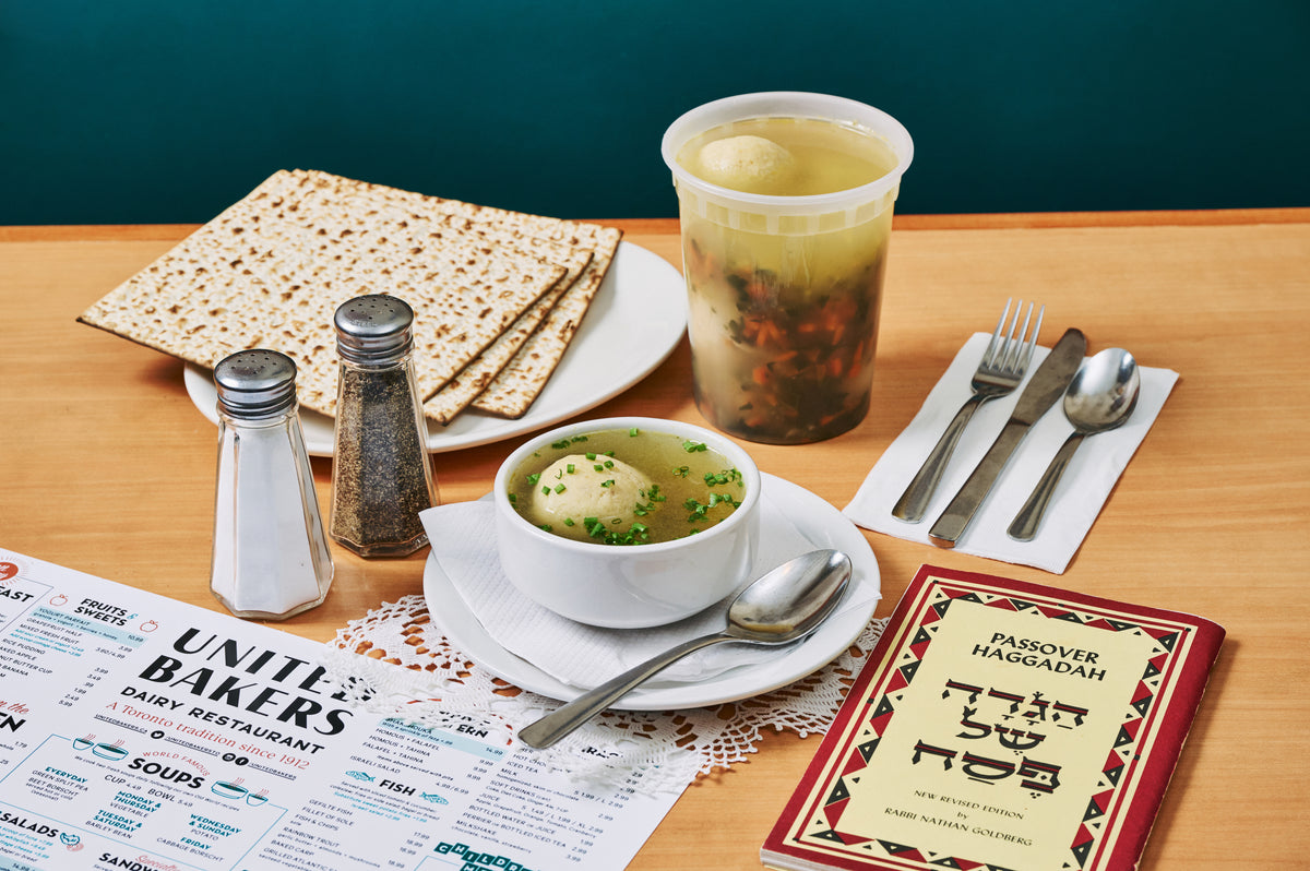 Aunty Ruthies Matzoh Ball Soup (Vegetarian)