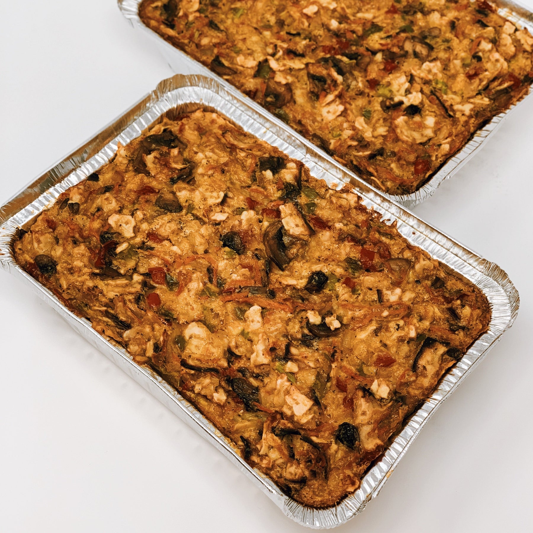 Vegetable Matzo Pudding