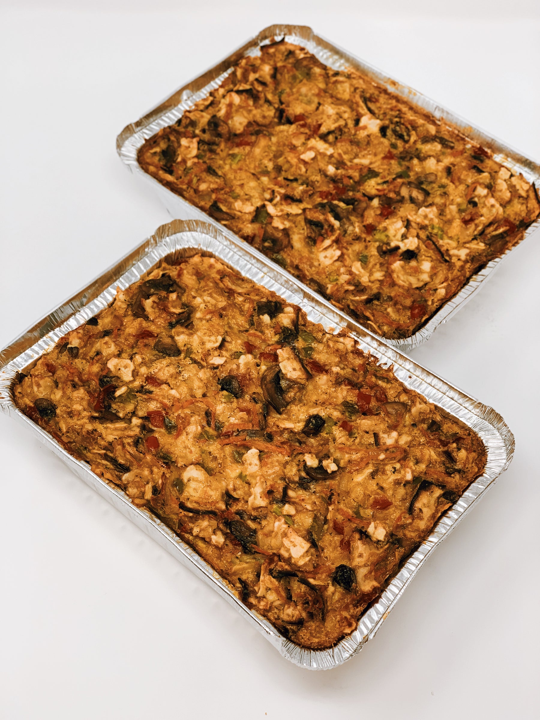 Vegetable Matzo Pudding