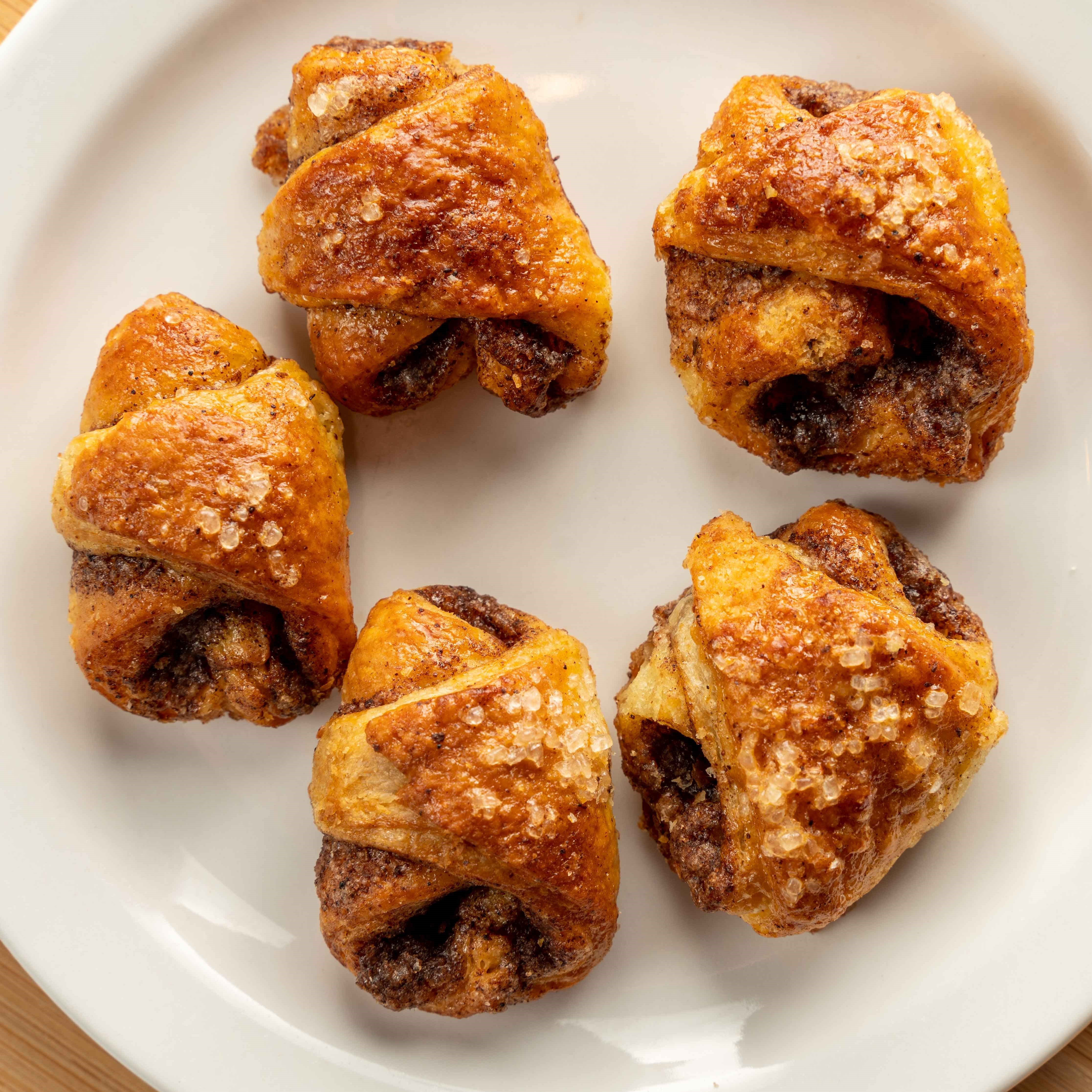 Mini Cinnamon Rugalach
